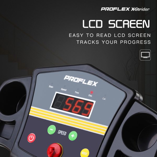 PROFLEX Mini Walking Treadmill Electric Power Exercise Machine Weight Loss Equipment - Image 4