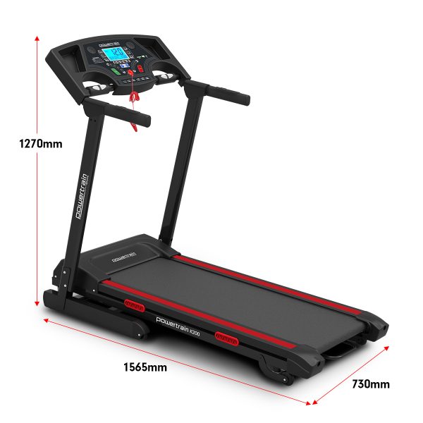Powertrain K200 Electric Treadmill Folding Home Gym Running  Machine - Image 8
