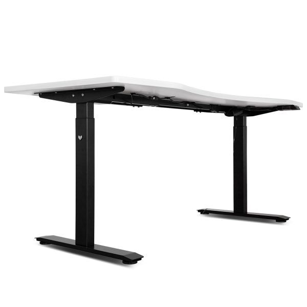 LSG Nimbus Walking Pad Treadmill + ErgoDesk Automatic Standing Desk 1500mm (White) - Image 10