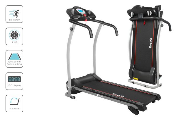 Everfit Treadmill Electric Home Gym Fitness Exercise Machine Foldable 360mm - Image 8